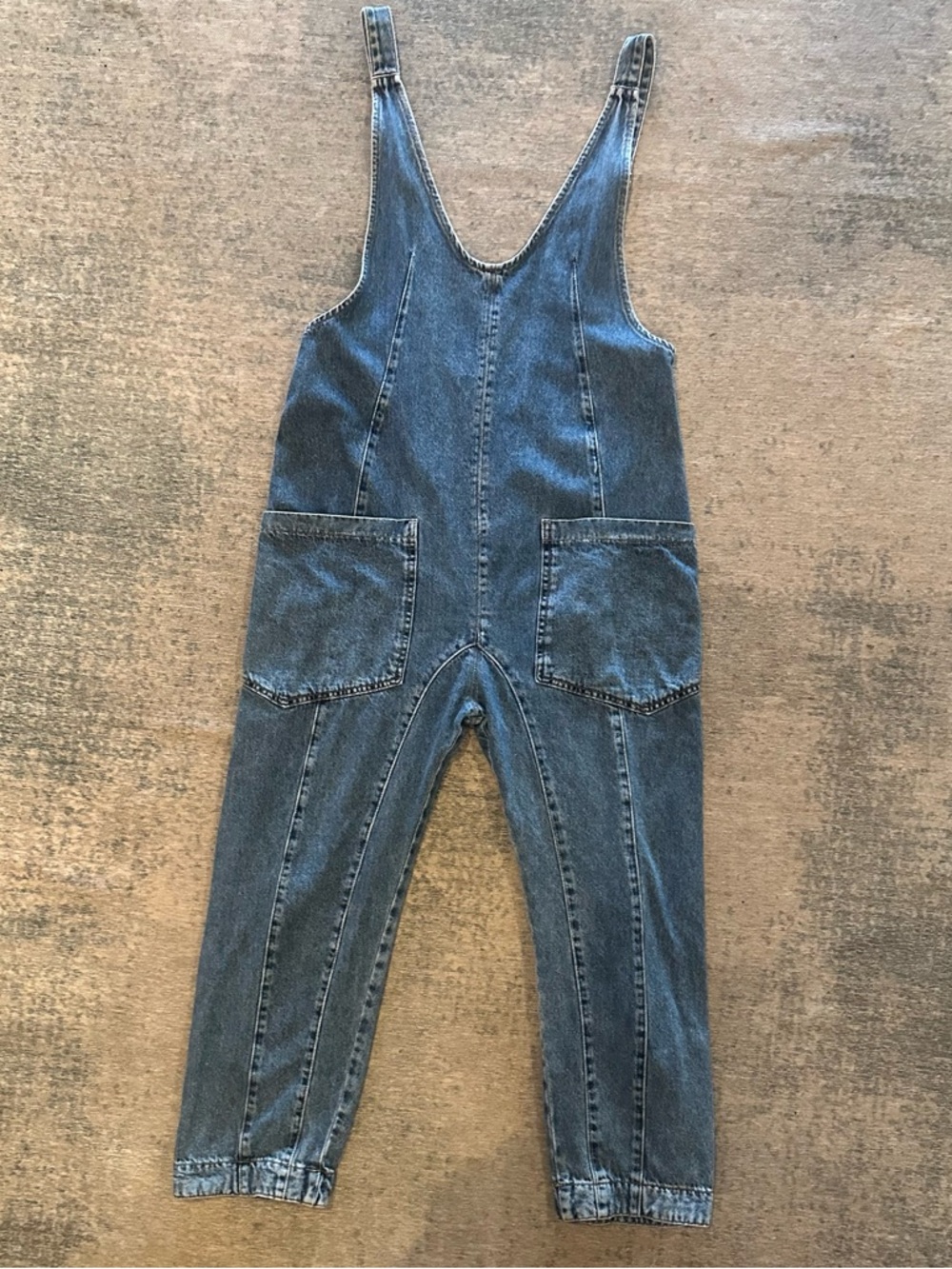 We the Free by Free people high roller denim blue jumpsuit / EUC, no flaws! - Picture 2 of 16